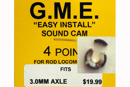 GME CAM 3 MM AXLE